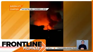 30 pamilya, nawalan ng tirahan dahil sa sunog sa QC | Frontline Pilipinas