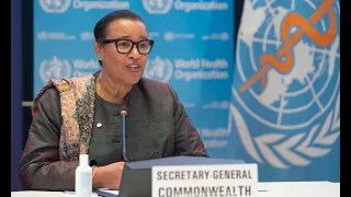 Commonwealth and WHO strengthen cooperation on health, including access to vaccines