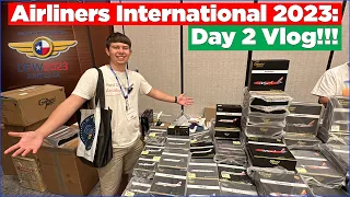 AIRLINERS INTERNATIONAL 2023: Day 2 Vlog! (GeminiJets, Avgeeks, & More!)