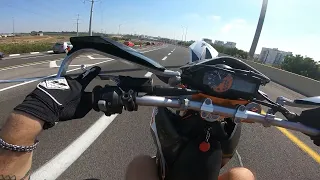 ktm smc 690 - wheelie madness