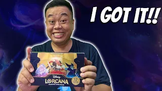 Disney Lorcana Booster Box Unboxing: I Finally Got One!!