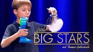 Beeindruckende Seifenblasen-Show (Felix) | Little Big Stars mit Thomas Gottschalk | SAT.1