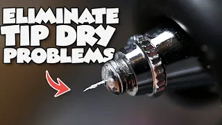 Airbrush TIP DRY? Here's a SIMPLE solution