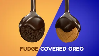 2020 3D Food Product Animation - Fudge Covered Oreo