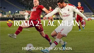 Highlights | Roma 2-1 AC Milan | Matchday 9 Serie A TIM 2019/20