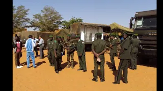 Presentación oficial de la Unidad GAR-SI Sahel Níger. Niamey, 16 de enero de 2019.