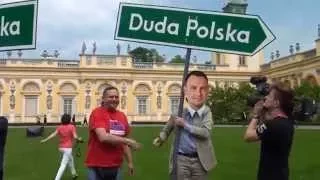 Andrzej Duda w Wilanowie