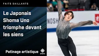 Le Japonais Shoma Uno Champion du monde