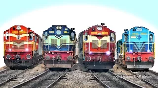 Single Line Trains : Indian Railways ( Bangalore - Dharmavaram )