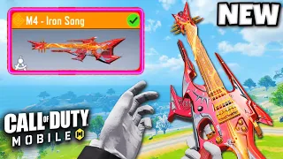 *NEW* LEGENDARY M4 - IRON SONG 😍 (COD MOBILE)