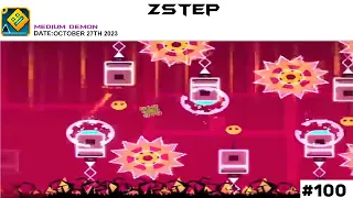 [100th] zStep by IIINePtunEIII 100% (Medium Demon) | Geometry Dash