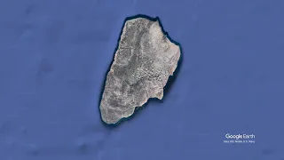 A desolate, uninhabited island