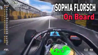 ON BOARD SOPHIA FLORSCH & SHWARTZMAN MACAU GP 2019