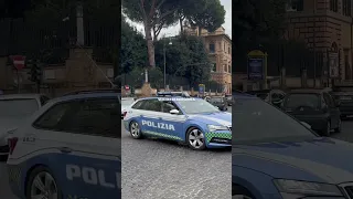 POLIZIA STRADALE IN EMERGENZA IN SCORTA PRIMO MINISTRO STRANIERO