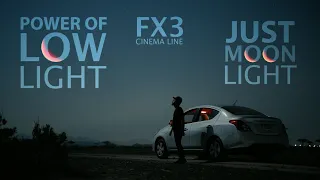 Just moon light | Sony FX3 low light & cinematic test | Cine EI 12800 | (no noise reduction)