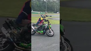 Z900SE- Moto Gymkhana, Japan Amazing Ride in Rain by Rank A rider, Mr. Sakuta, #Shorts #Kawasaki