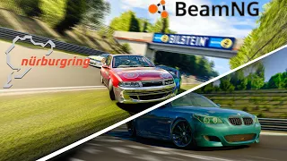 Nürburgring Nordschleife Beamng Massive Crashes