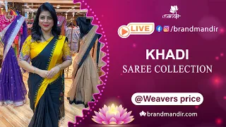 Kadhi Sarees at Weavers Price FOR 24Hours Only | Brand Mandir