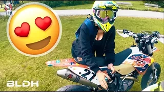 I TOOK HER ON A SUPERMOTO DATE | BLDH