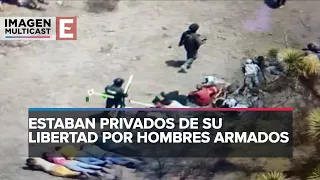 Rescatan a 35 migrantes en San Luis Potosí