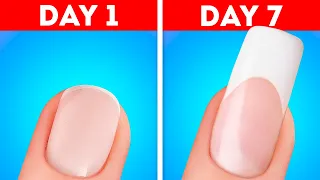 BRILLIANT MANICURE AND PEDICURE LIFE HACKS || NAIL DESIGN IDEAS