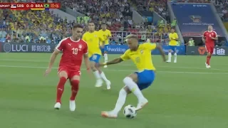 Neymar vs Serbia (World Cup) HD 720p (27/06/2018)