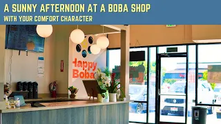 A Sunny Afternoon at a Boba Shop with Your Comfort Character || A Generic Ambience [Read Desc!]