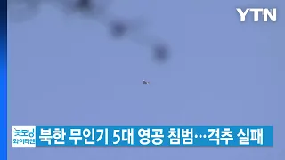 [YTN 실시간뉴스] 북한 무인기 5대 영공 침범...격추 실패 / YTN