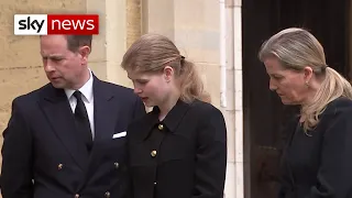 The Earl and Countess of Wessex prepare for a final goodbye