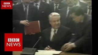 Russia: 25 years since USSR - BBC News