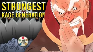 What Generation Of Kage Were The STRONGEST?!?