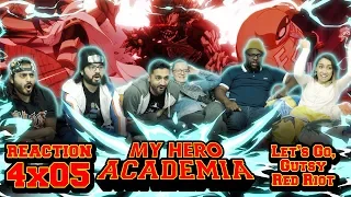 My Hero Academia - 4x5 Let's Go, Gutsy Red Riot - Reaction