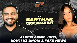 Sarthak Goswami on AI, Kohli vs Dhoni, Fake News | Sadhika Sehgal | EP 14 | Men's Locker Room