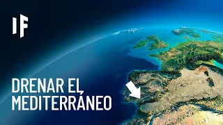 ¿Qué pasaría si drenáramos el mar Mediterráneo?