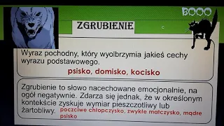 Zdrobnienia i zgrubienia