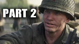 Call of Duty WW2 Gameplay Walkthrough Part 2 - OPERATION COBRA (COD WWII Campaign)