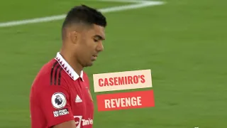 Casemiro’s sweet revenge