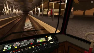 Симулятор Вождения Трамвая Tram Simulator Düsseldorf Маршрут: Dusseldorf Hbf-ESPRIT arena Messe Nord