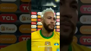 NEYMAR se emociona em entrevista após o jogo contra seleção do Peru.