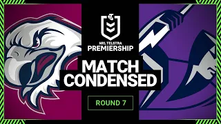 NRL 2023 | Manly Warringah Sea Eagles v Melbourne Storm | Condensed Match, Round 7, 2023