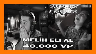 Unlost - Melih 1VS6 Clutch Atıyor ve Unlost'dan 40.000VP Kazanıyor Valorant Rekabetçi