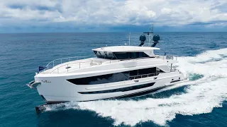 Horizon Yachts FD90 Fast Displacement Yacht (2023) Exterior Interior SlideShow