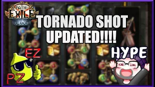 [3.19 POE] UPDATED!!! Tornado Shot MF Deadeye The God Touch Hunter + Map Showcase (real showcase)