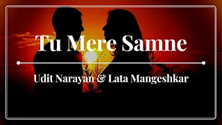 Udit Narayan & Lata Mangeshkar - Tu Mere Samne - Darr (1993)