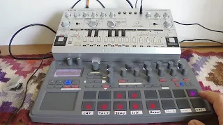 "Cosmic  Event" with TD3 + Electribe 2 - original track by Emmanuel Top covered by ElektroNoiser