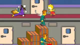 Arcade Longplay [117] The Simpsons Arcade Game