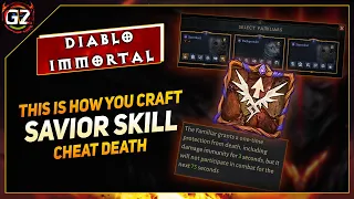 How to Craft Savior Skill For Your Familiar - Easy Steps & Luck | Diablo Immortal