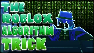 The Trick To The Roblox Algorithm…