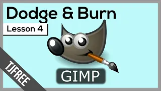 Gimp Lesson 4 | Dodge & Burn and Smudge Tool