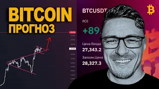 БИТКОИН прогноз 🍀 ОТКРЫЛ ЛОНГ, ЕСТЬ ПРОФИТ❗️